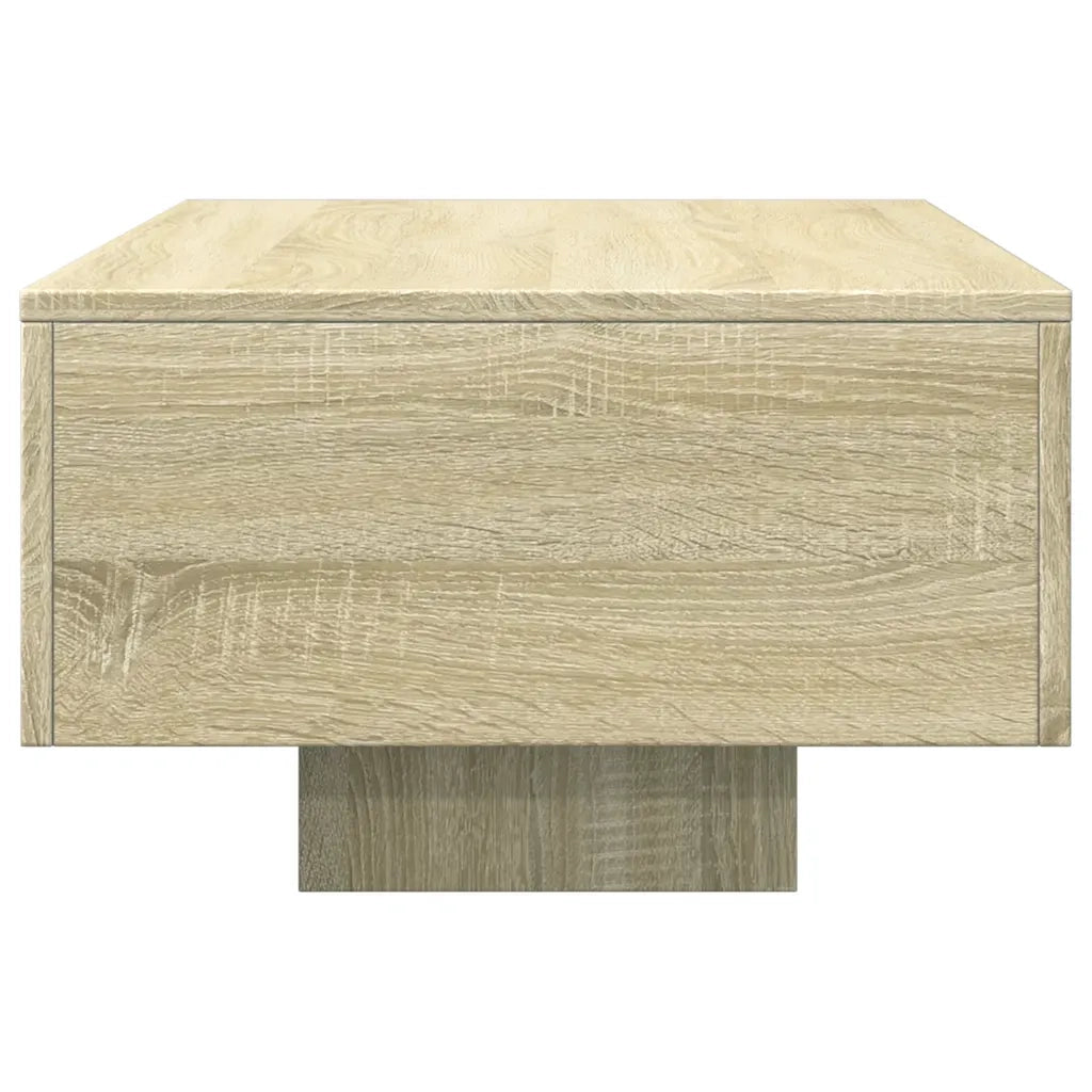 Tavolino-Tavolino da soggiorno-Tavolo Rovere Sonoma 100x49,5x31 cm in Legno Multistrato