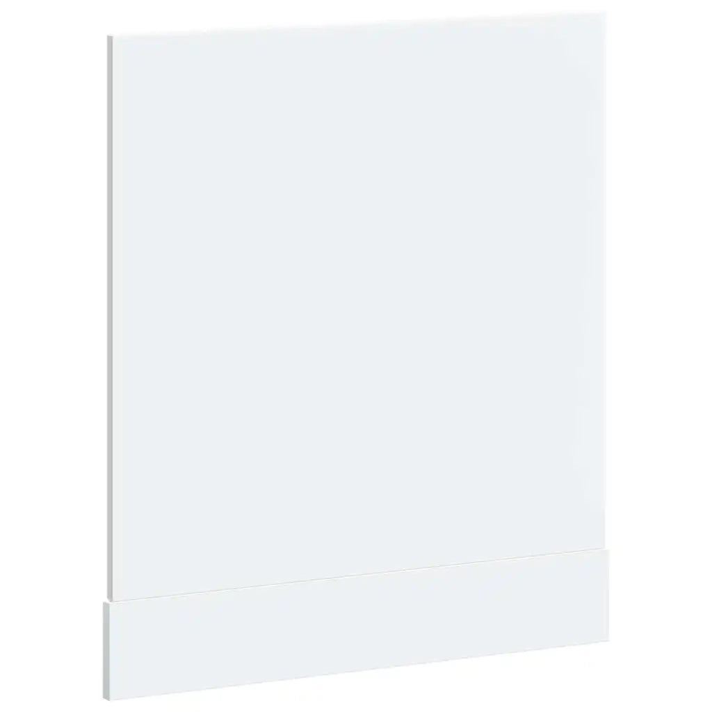 vidaXL Pannello Lavastoviglie Lucca Bianco in Legno Multistrato