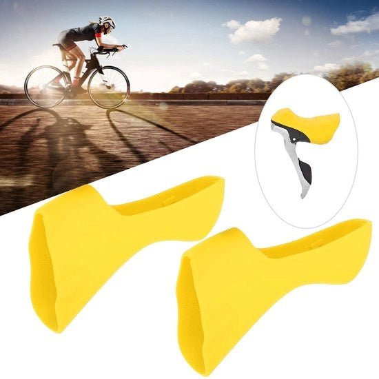 Manubri Ergonomici Antiscivolo con Dampening e Silicone - 2 Pezzi - Copricoppe