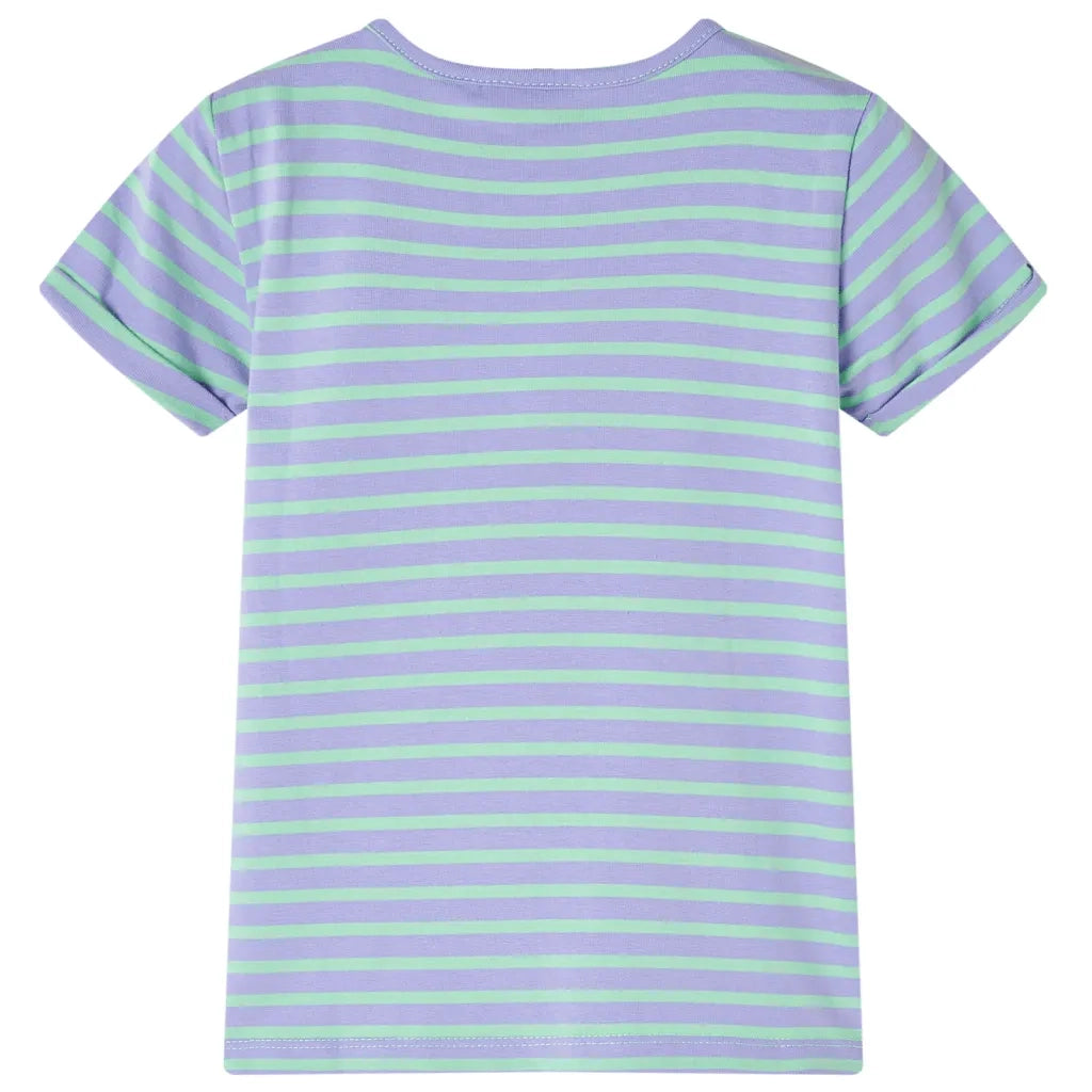 Maglietta da Bambina Menta Brillante 128cod mxl 133554