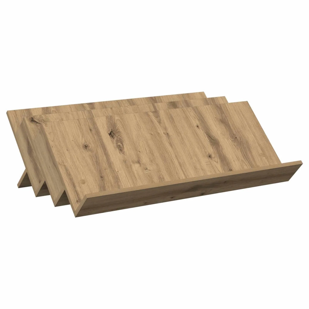 Scaffale per riviste Rovere artigianale 90 x 53 x 28,5 cm 890895