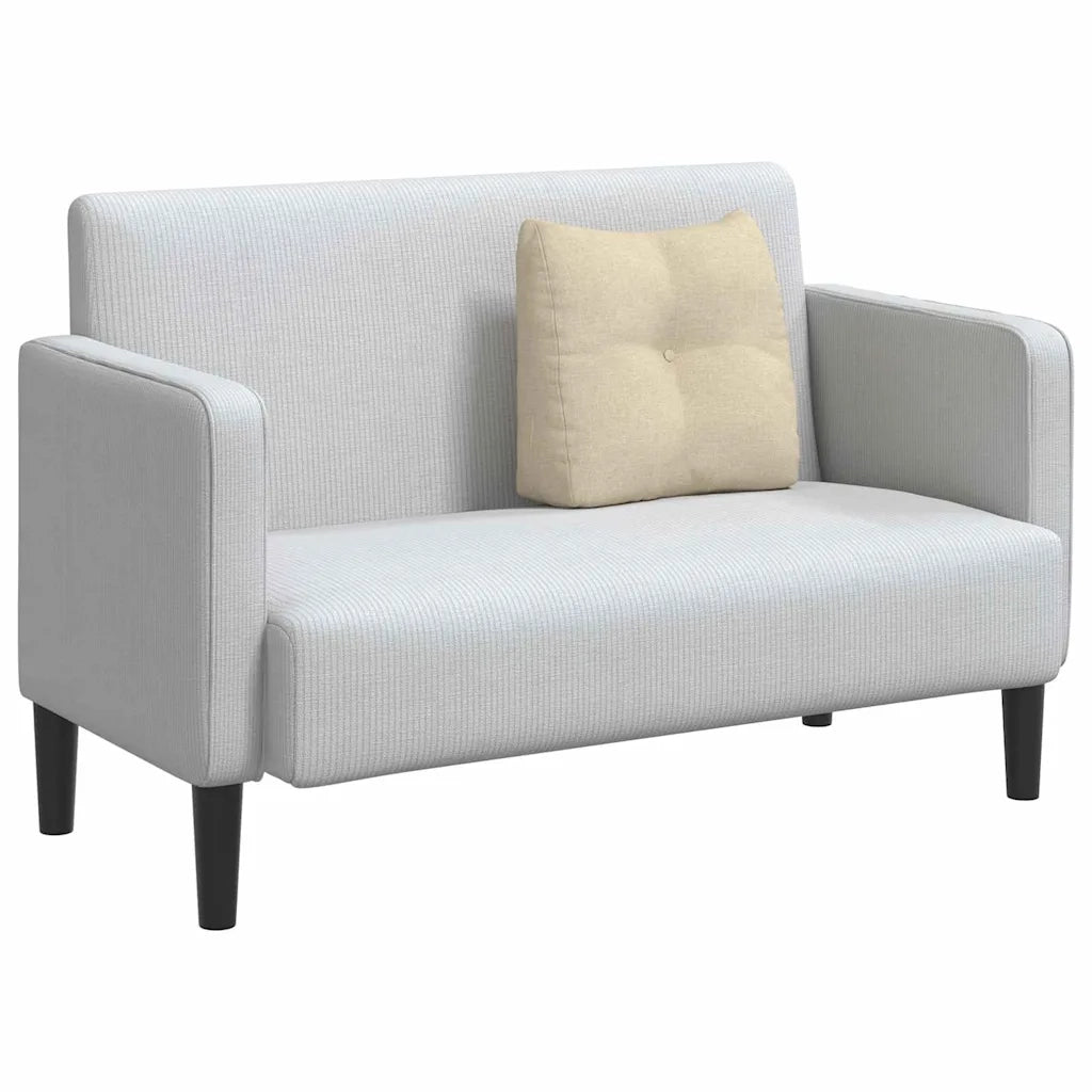 Cuscino per Schiena Crema 45 x 24 x 50 cm Tessuto 42014361