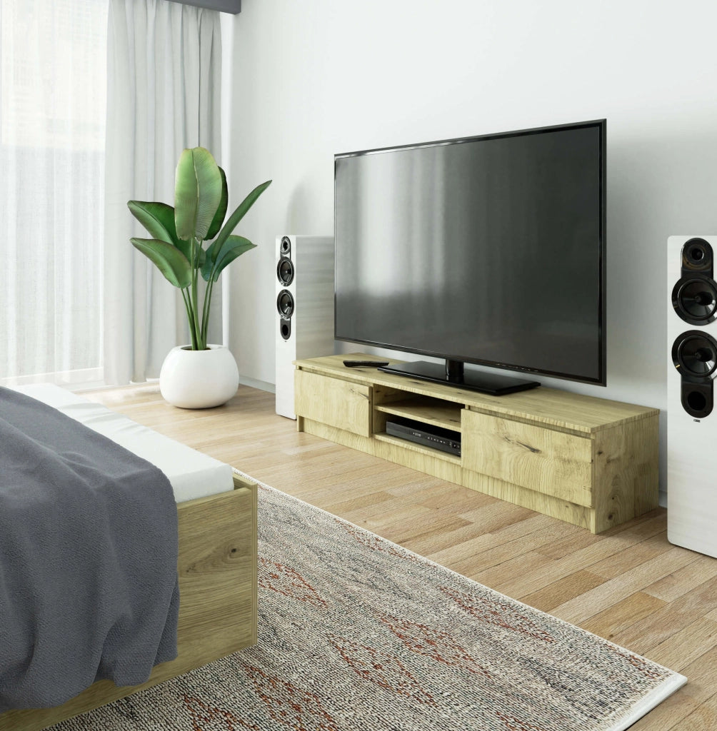 Mobile TV AKORD Quercia Artisan 160 cm 2 ante 160x40x33 cm