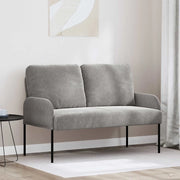 Divani con cuscino 110cm Grigio chiaro Legno compensato