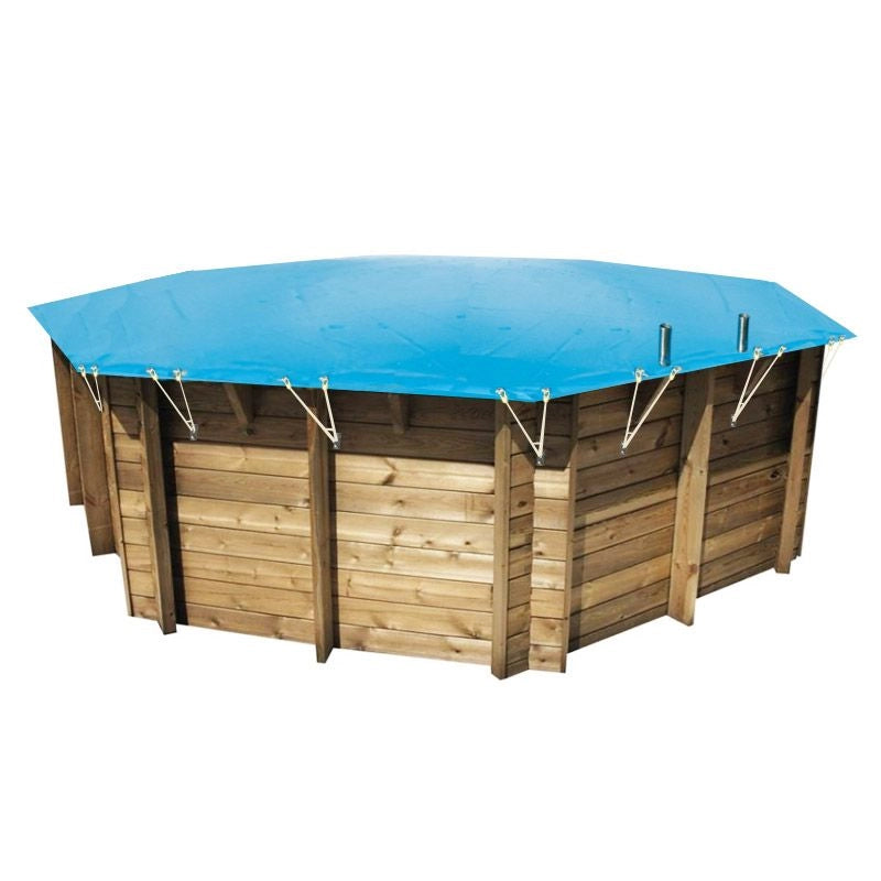 Copertura Invernale Per Piscina Northwood Ottagonale Allungato 4,90 X 3,55 M Dimensione piscina: Ø 5.80 m