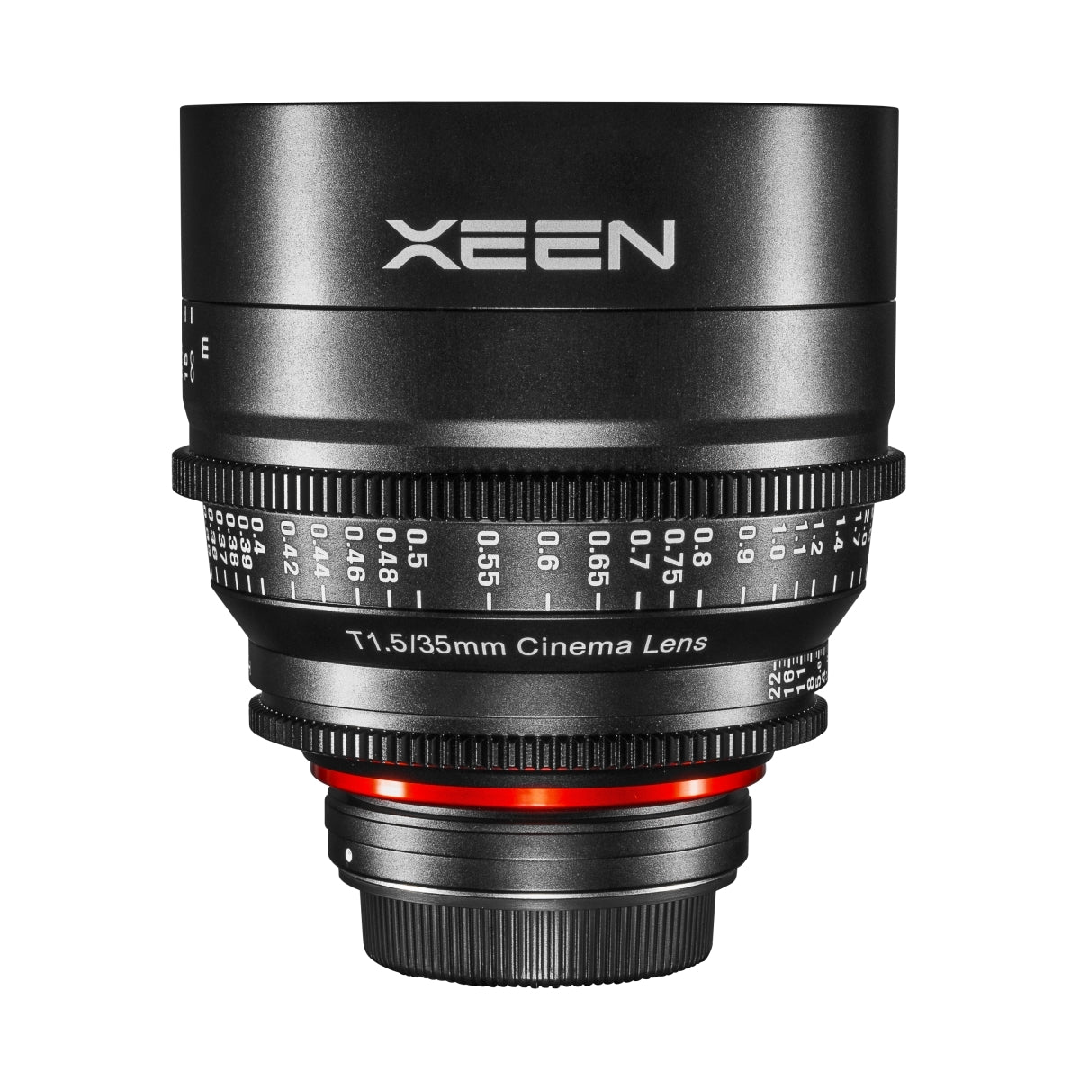 XEEN Cinema 35mm T1.5 Canon EF obiettivo full frame Obiettivo video cinematografico MF per alte risoluzioni con pignoni di messa a fuoco
