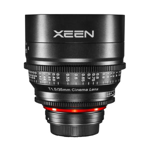XEEN Cinema 35mm T1.5 Canon EF obiettivo full frame Obiettivo video cinematografico MF per alte risoluzioni con pignoni di messa a fuoco