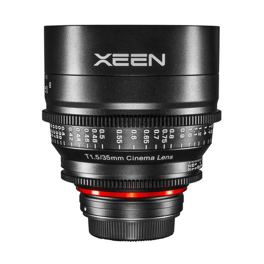 XEEN Cinema 35mm T1.5 Canon EF obiettivo full frame Obiettivo video cinematografico MF per alte risoluzioni con pignoni di messa a fuoco