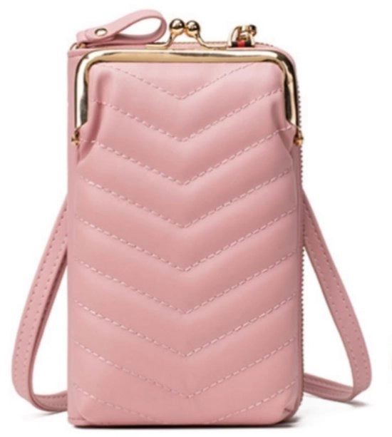 Borsa da Spalla Leggera - Materiale PU - Borsa da Braccio - Antifurto - Borsa per Telefono - Leggera - Impermeabile - Borsa da Braccio