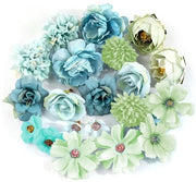 Fiori decorativi 20 pezzi - Boccata nuziale - Decorazione di matrimonio - Decorazione da tavola - Decorazione per San Valentino - Fiori artificiali