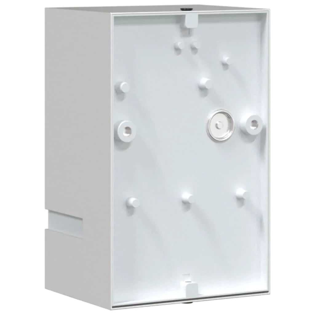 Applique da esterno IP44 9,5 x 7,5 x 15 cm acciaio inox argento 02_0056632
