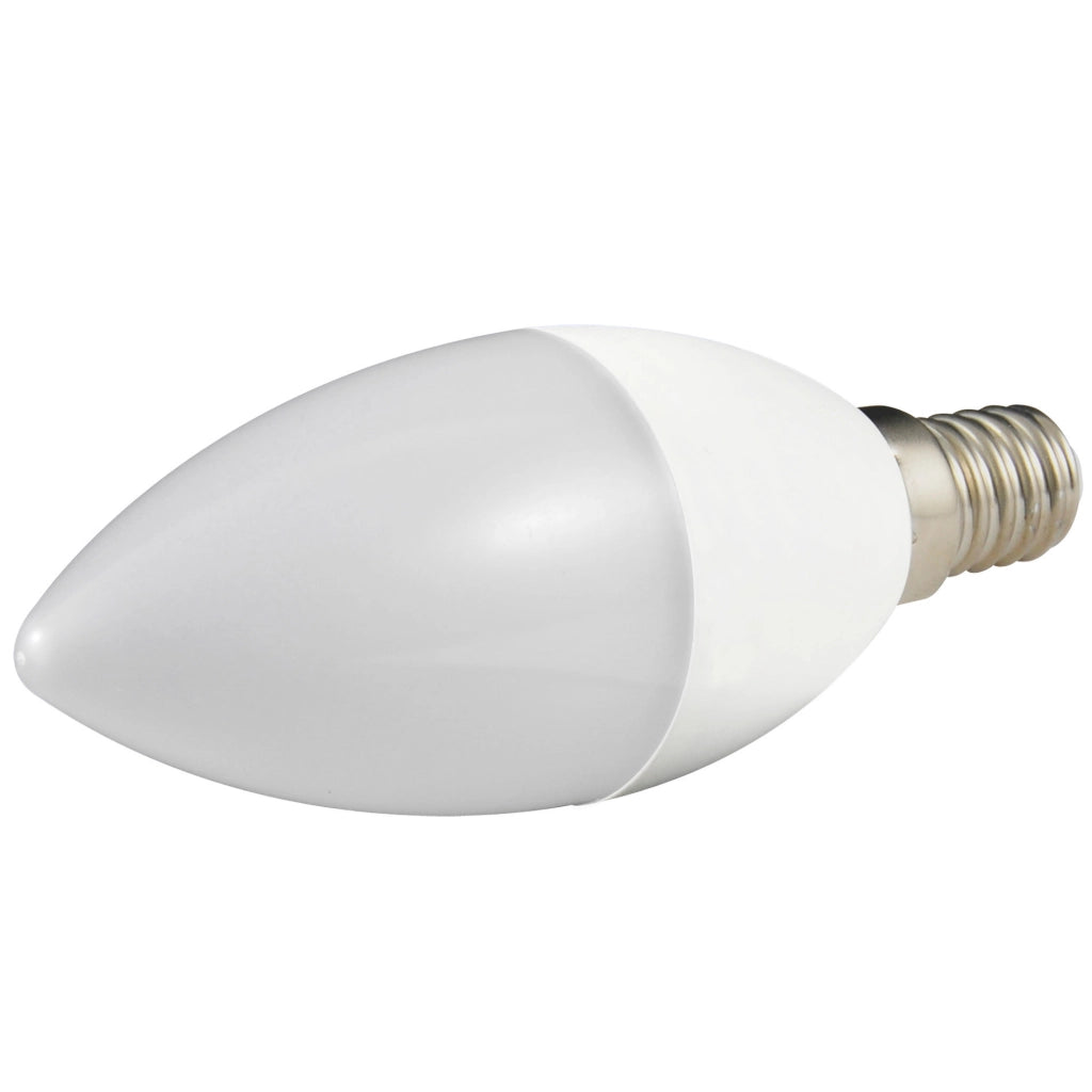 Lampadina LED candela C37 E14 6,3W 560lm 4000K Polux