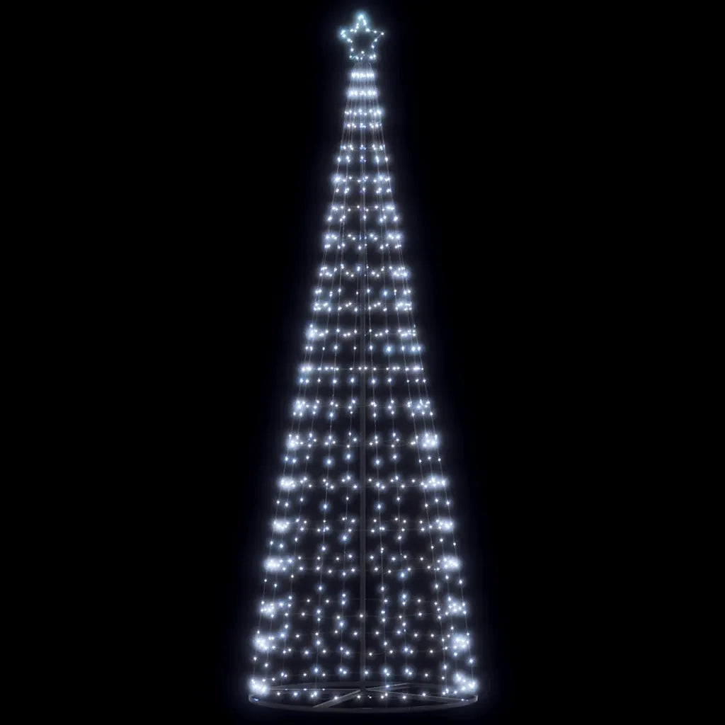 Albero di Natale a LED 550 LED Bianco Freddo 300 cm 4016453