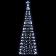 Albero di Natale a LED 550 LED Bianco Freddo 300 cm 4016453