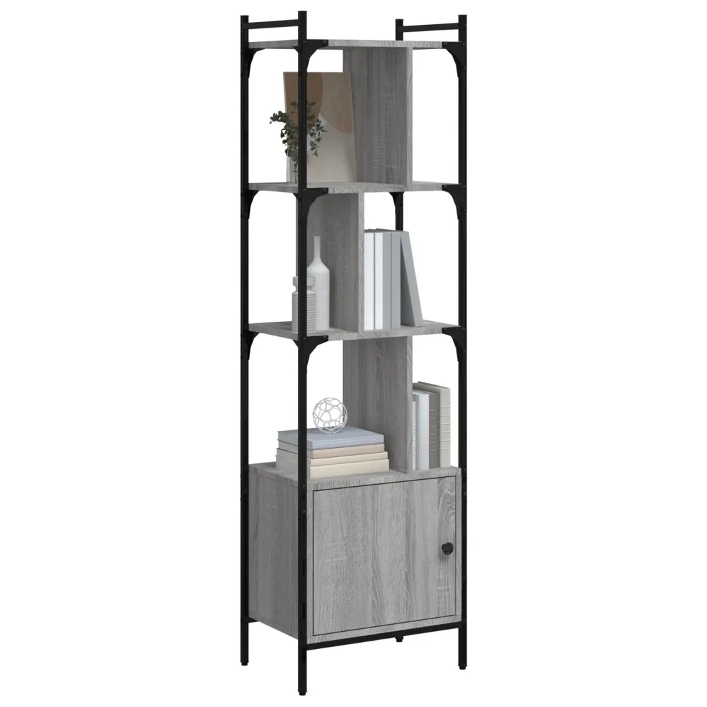 Libreria Anta Grigio Sonoma 44,5x30x154,5 cm Legno Multistratocod mxl 82172