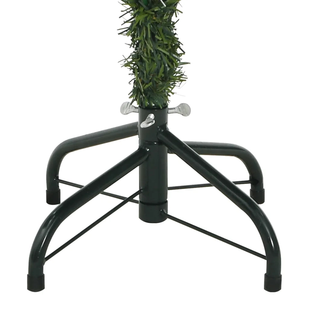 Albero Natale | Decorazioni natalizie Artificiale Incernierato con Pigne e Bacche 150cm