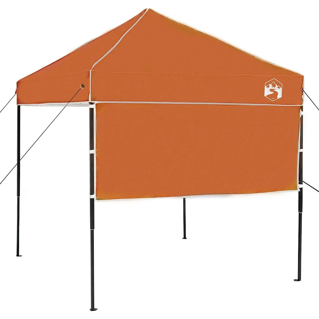 Tenda Gazebo Arancione 194 x 194 x 251 cm Tessuto 42007376