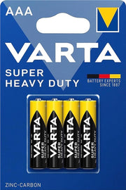 BATTERIE VARTA SUPERLIFE AAA CONFEZIONE DA 4PZ