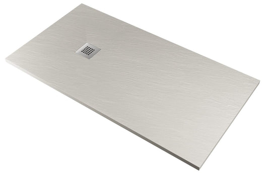 Piatto Doccia in Pietra 100x130 cm Pedrinelli Ardesia Stone Side Grigio