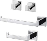 Accessori da bagno in acciaio inossidabile con attacco alla parete e asciugamano liscio - maniglia di accesso - Q7X4-P
