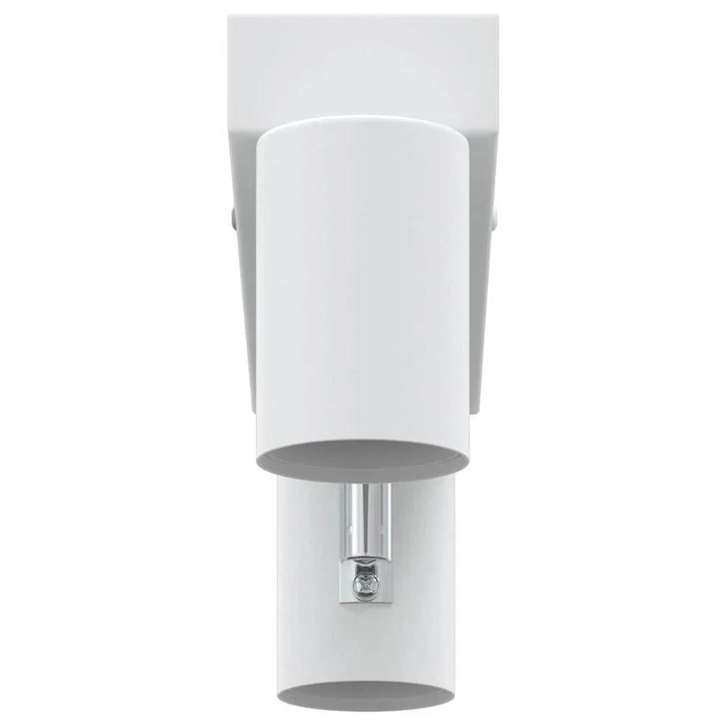 Faretto da soffitto moderno orientabile 26 x 6,5 x 11,5 cm in metallo bianco 02_0058289