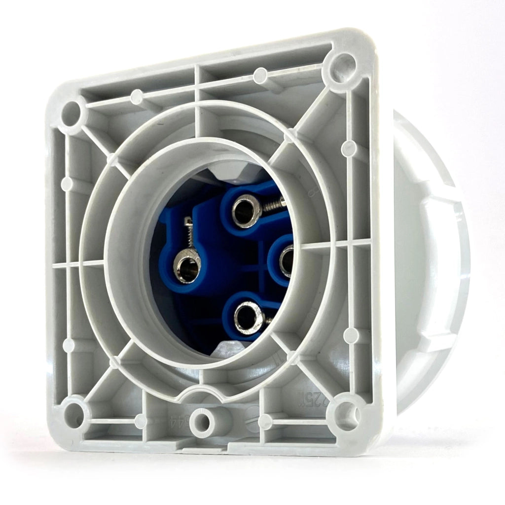 Spina a parete dritta 32A 3P+T 230V grado IP67 Mennekes