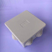 Trade Shop - Scatola Stagna Con Passacavi Coperchio A Pressione 80 X 80 X 40 Mm Ip44 -