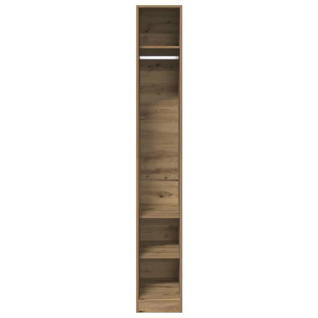 Armadio Rovere Artigianale 30x50x200 cm in Legno Multistrato