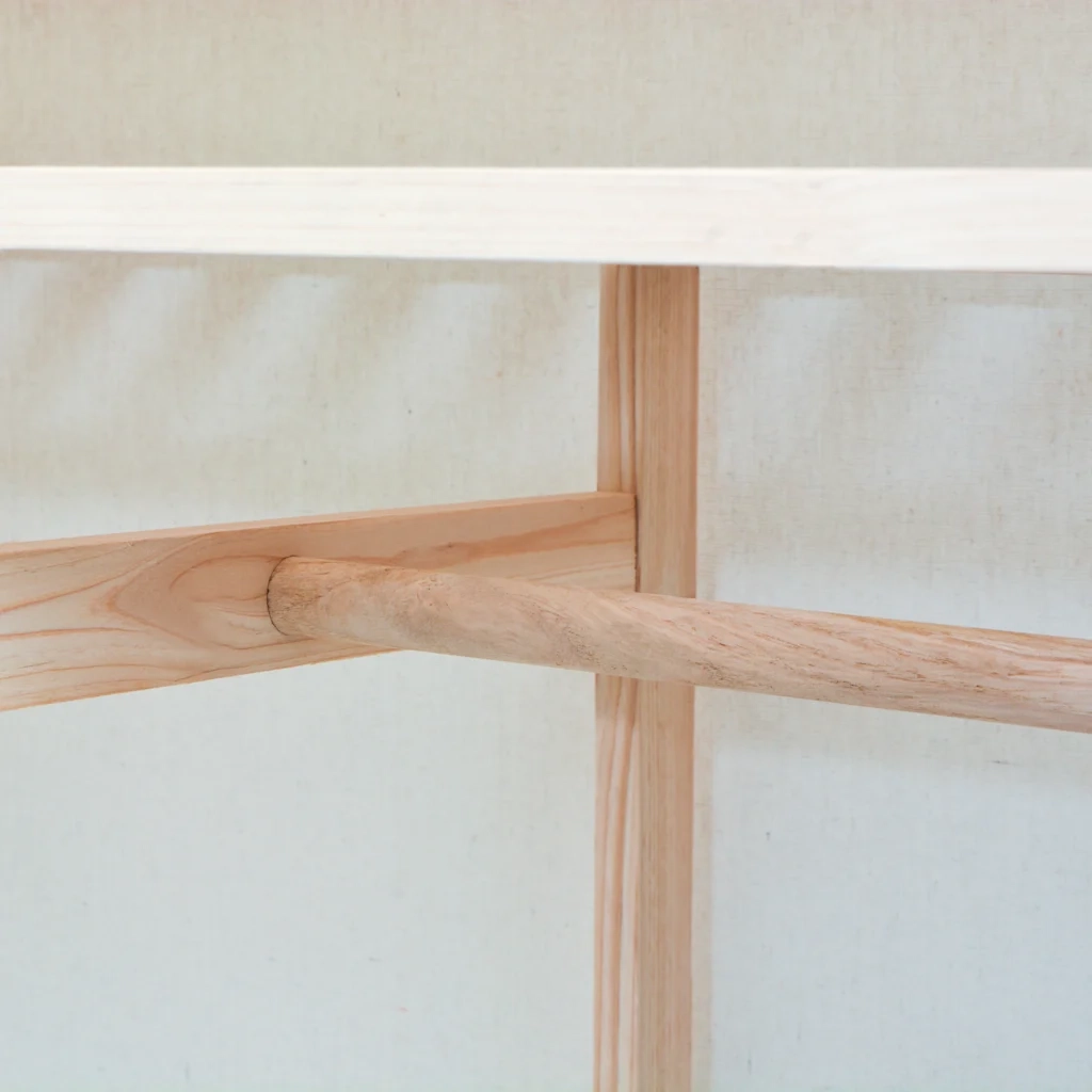 Armadio in Stoffa e Legno di Pino 110x40x170 cm CFW5360663