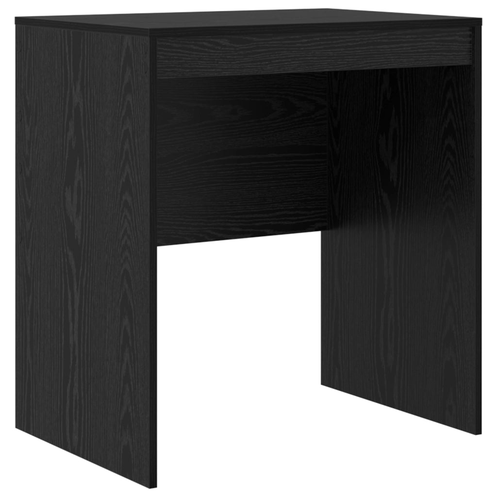 Scrivania con archiviazione Rovere Nero Legno ingegnerizzato