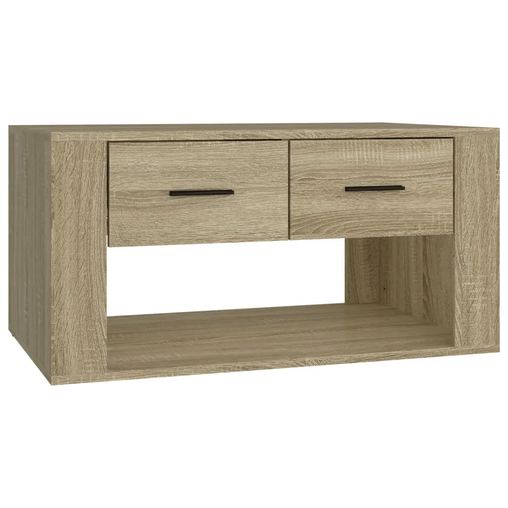 Tavolino da Salotto Rovere Sonoma 80x50x40 cm Legno Multistrato 816531