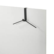 Appendiabiti per porta TRIM nero
