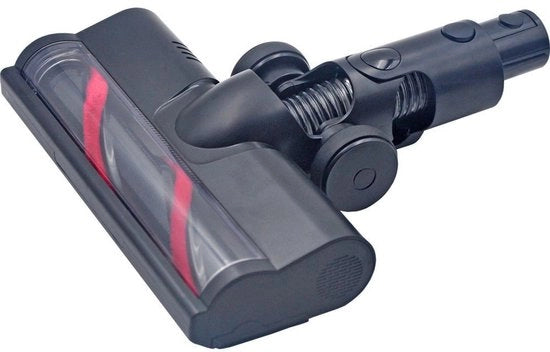 Adatto per le aspirapolvere Dreame R10/R20/R30/T20/T30/S10/Z40/Z30, set di sostituzione per la testa di spazzola - spazzola morbida nera per pavimenti (spazzola a rulli rossa senza luce LED)