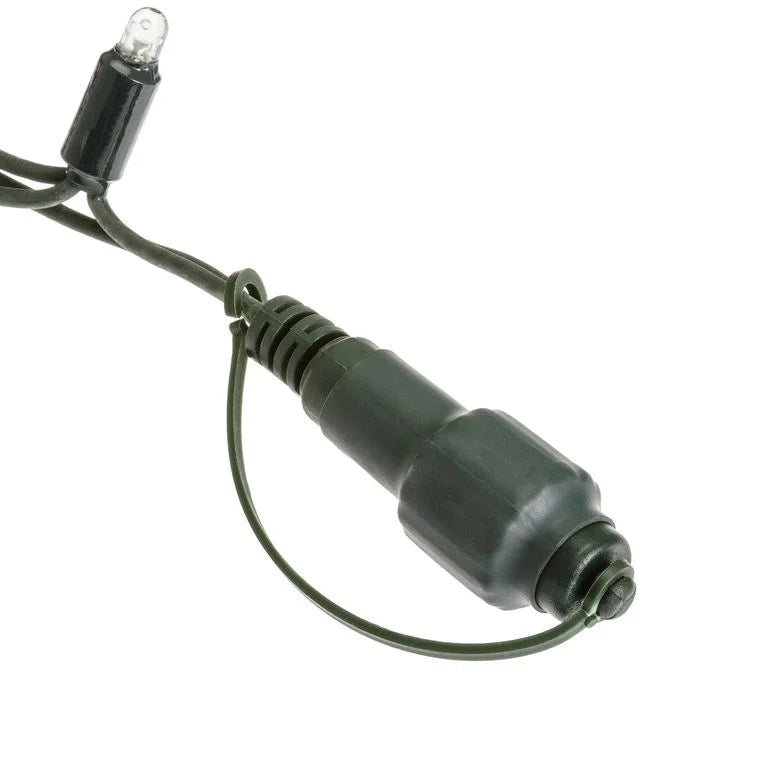 Catena 20 m, 200 maxiled bianco caldo o bianco freddo, cavo verde prolungabile - giallo - 40 METRI
