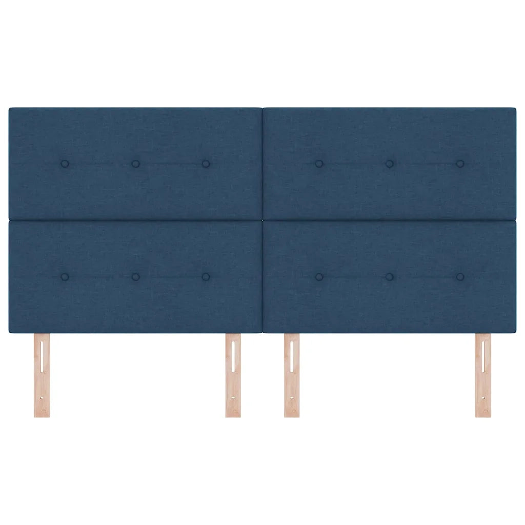 Testiera LED con strisce LED con testiera Blu 180 cm Tessuto 3338455