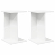 Supporto per piante | Sostegno per piante 2 pz Bianco 25 x 25,5 x 40,5 cm