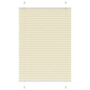 Tenda Plissettata Crema 95x150 cm Larghezza Tessuto 94,4 cm