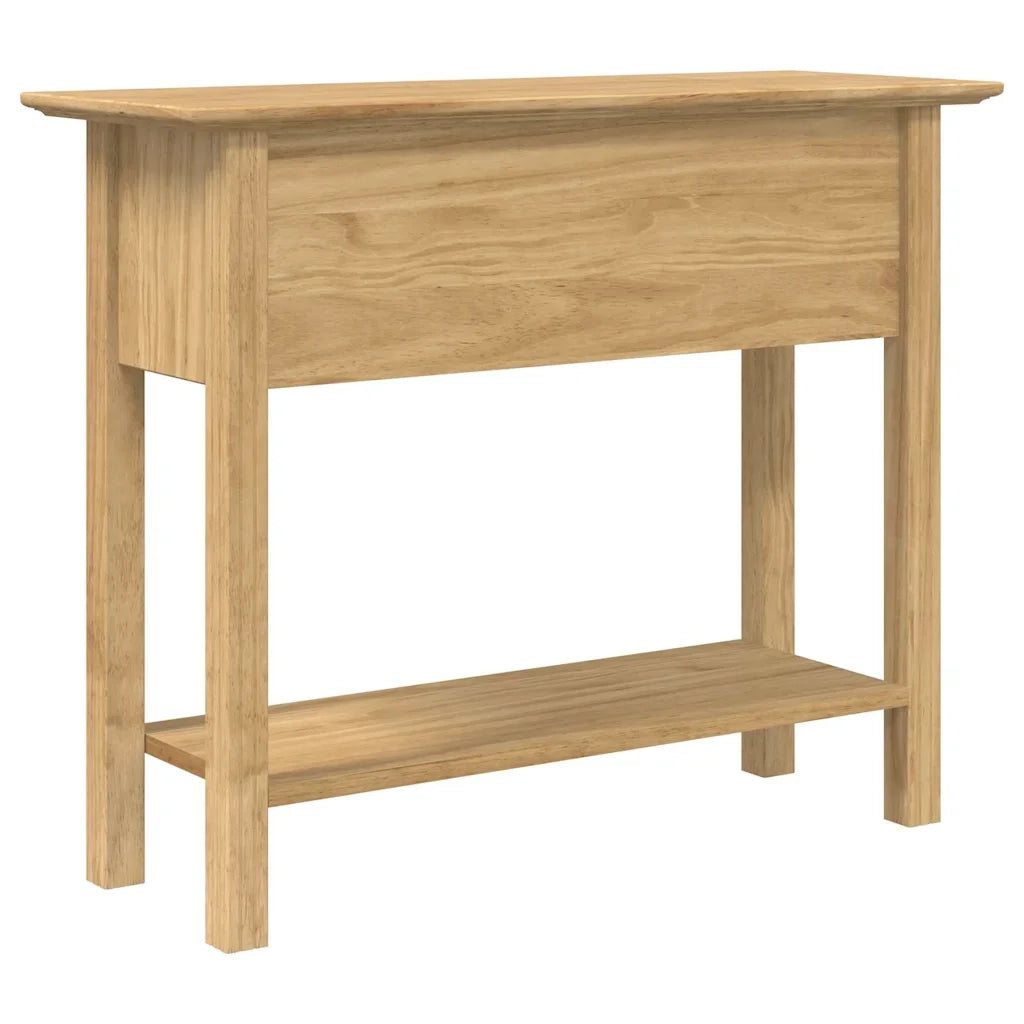 Tavolo consolle BODO Marrone miele 91 x 34.7 x 74 cm