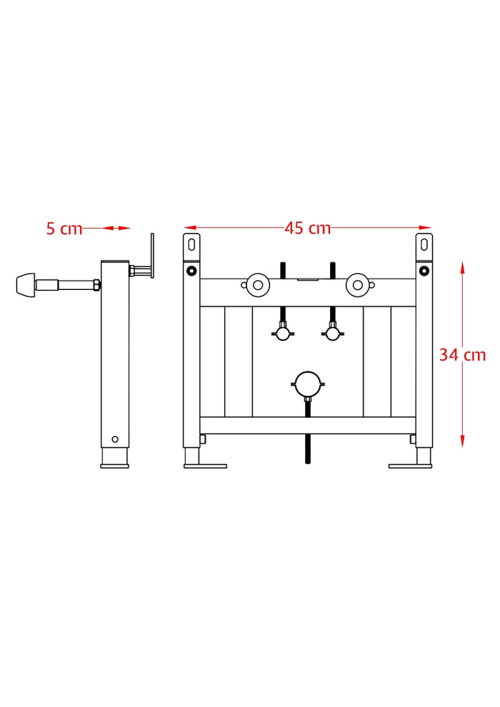 Set Sanitari Struttura , cassetta , telaio da incasso completo Di placca Inox per sanitari bagno Wc e Bidet sospesi