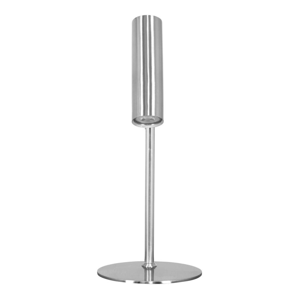 Lampada da Tavolo Paris, Argento, Metallo, 20x20x47 cm