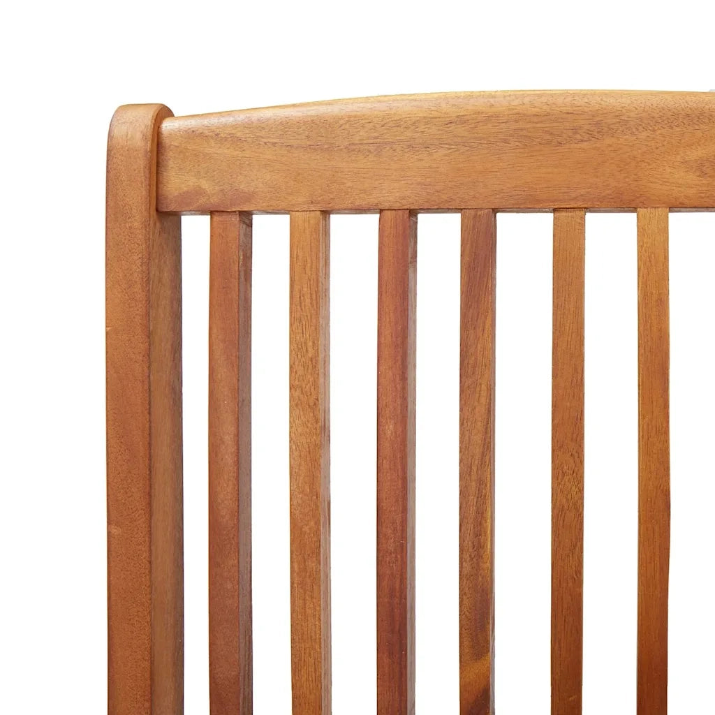 Set da Pranzo per Giardino 5 pz in Legno Massello di Acacia cod mxl 35262