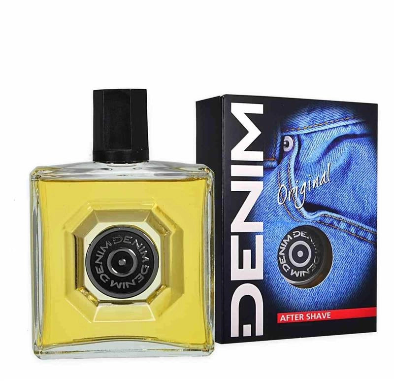 DENIM AFTER SHAVE DOPOBARBA 100 ML FRESCA LOZIONE TONIFICANTE E RIVITALIZZANTE ORIGINAL