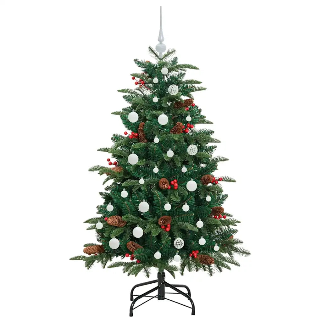 Albero di Natale artificiale con 150 LED Verde 150 cm 3395544