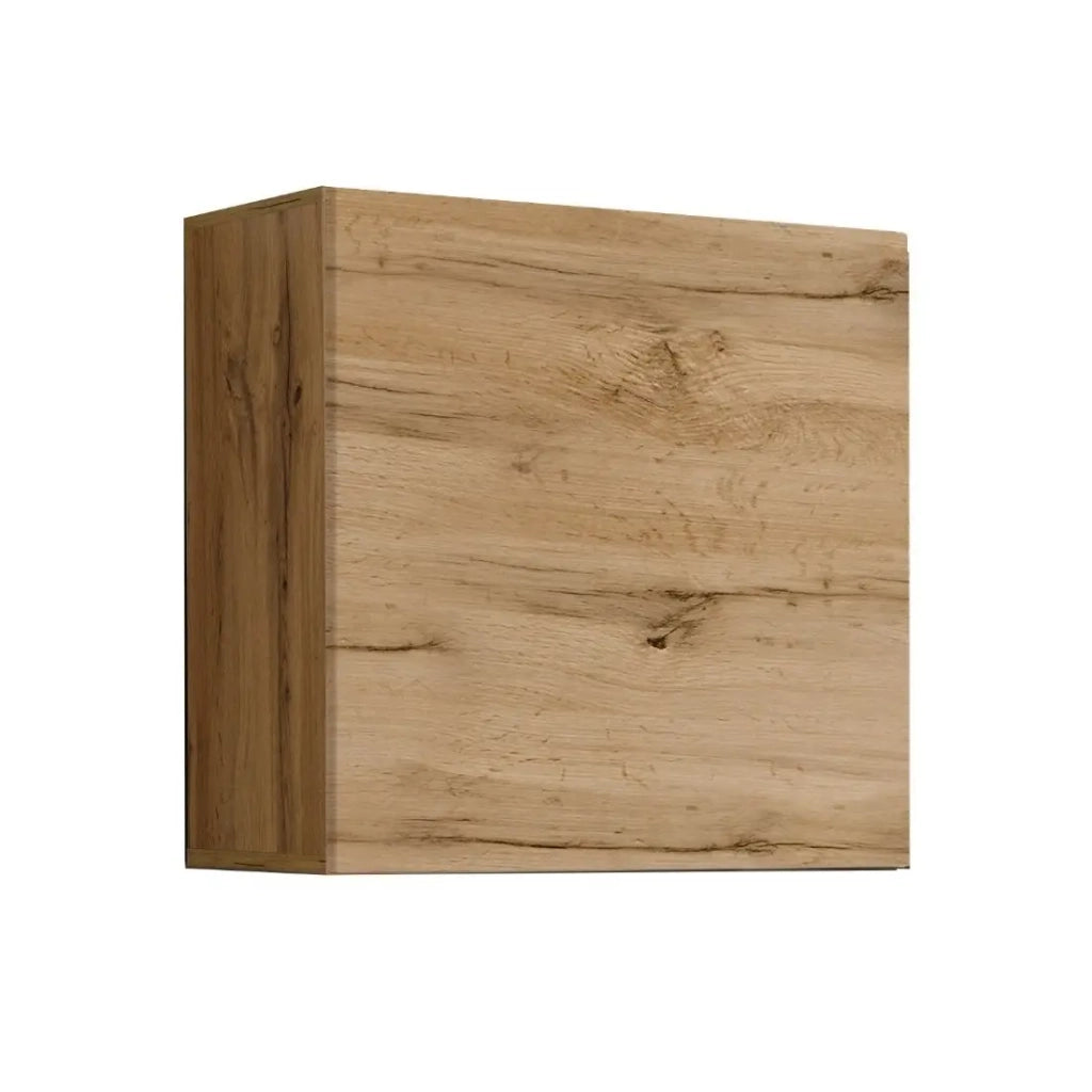 Set mobile soggiorno SWITCH VII design, colore rovere Wotan.
