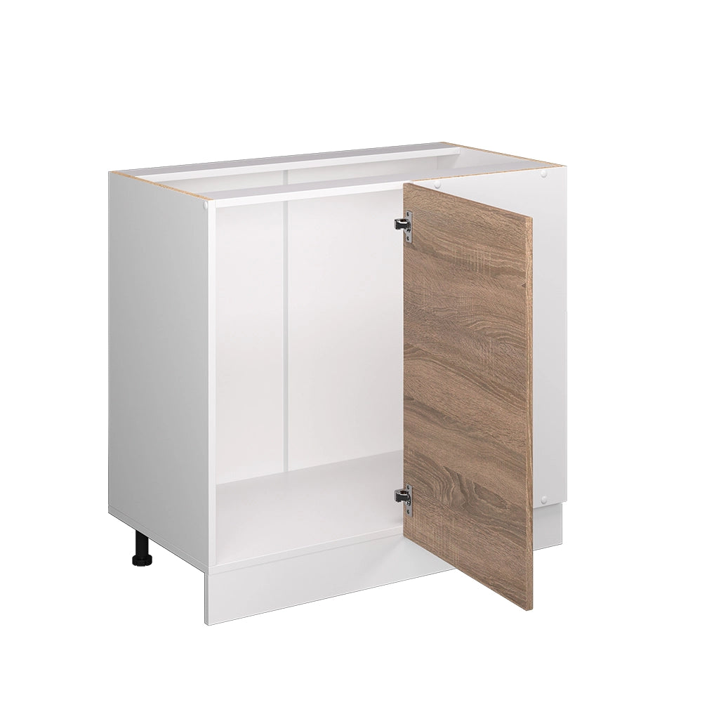 Vicco Armadio universale ad angolo Sonoma 86 cm con anta, senza piano di lavoro
