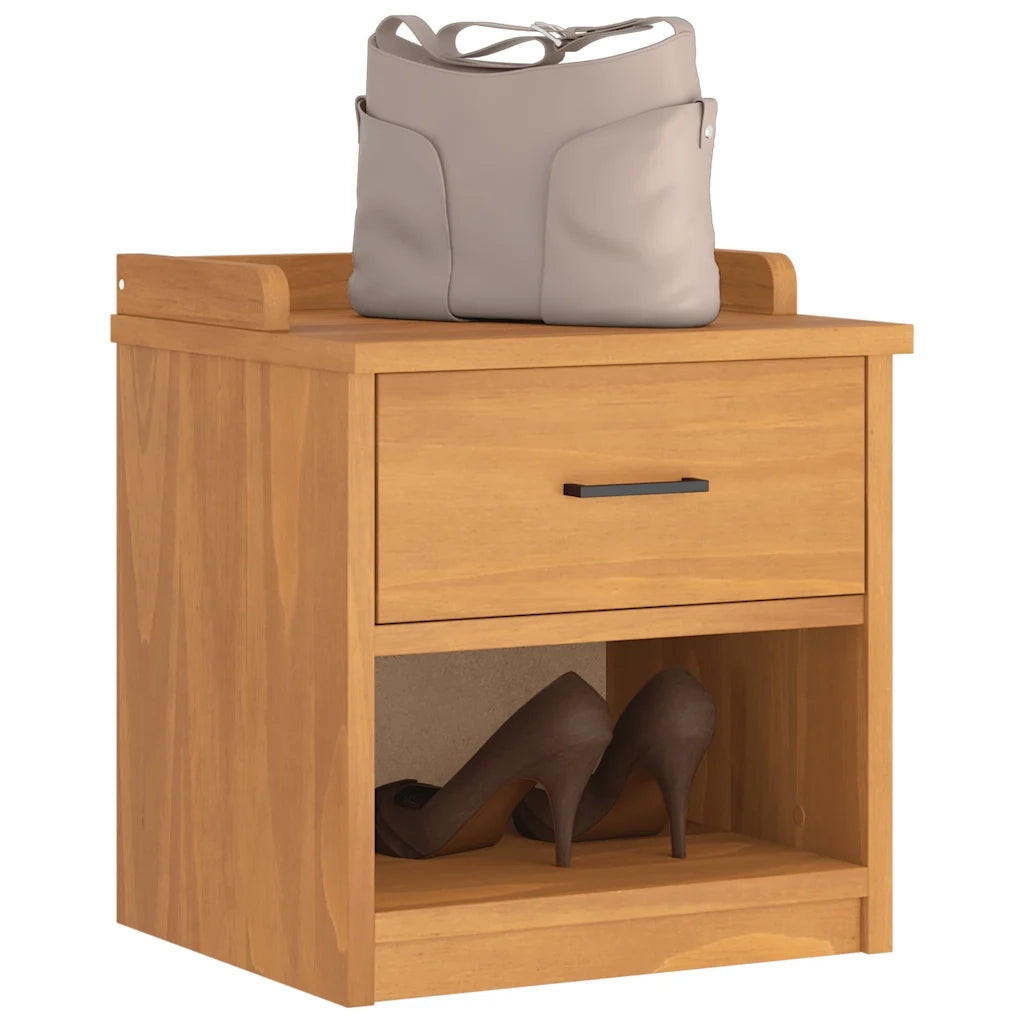 Panca da Corridoio SANDNES 45x40x50 cm Legno Massello di Pino 4010445
