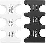 Organizzatore di monete autoadesivo - Sortitore di monete - Muntopslag portatile - 2 pezzi - 4,5 x 9,1 cm - Munthouder