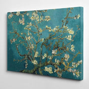 Riproduzione di un albero di mandorlo su tela in cornice - Van Gogh - 30 x 40 cm - articolo 296