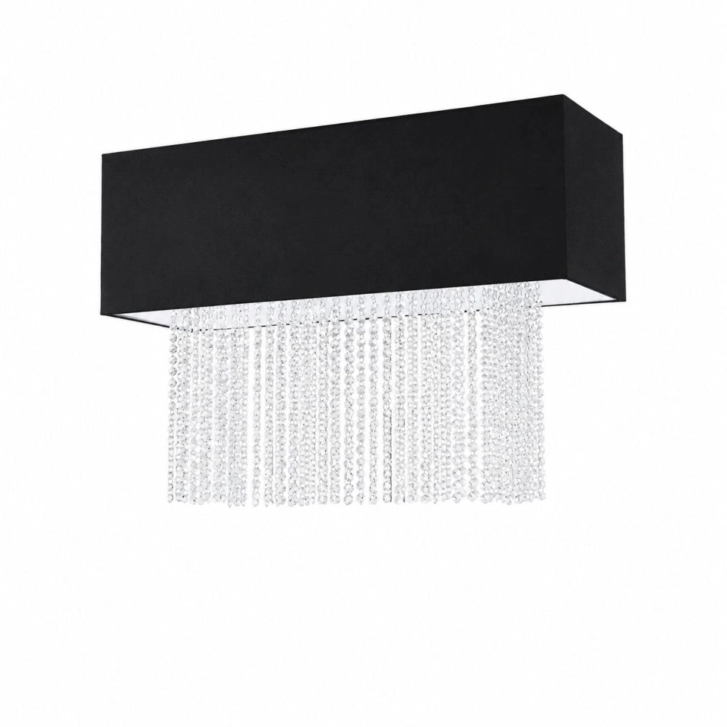 Mossa, Lampada da Soffitto, Nero