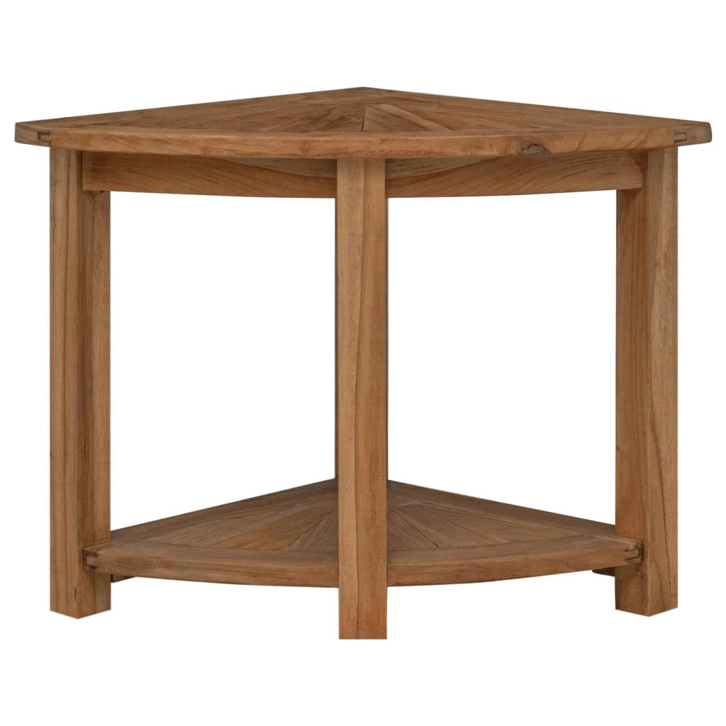 Tavolo Laterale da Bagno Naturale 45 x 45 x 46 cm 42024270